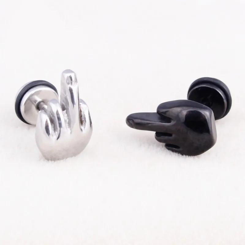 Женские и мужские серьги гвоздики с эмалью 1 пара|Серьги-гвоздики| |