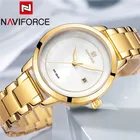 NAVIFORCE новые женские часы Топ Бренд роскошные золотые женские наручные часы браслет из нержавеющей стали водонепроницаемые Модные женские часы 5008