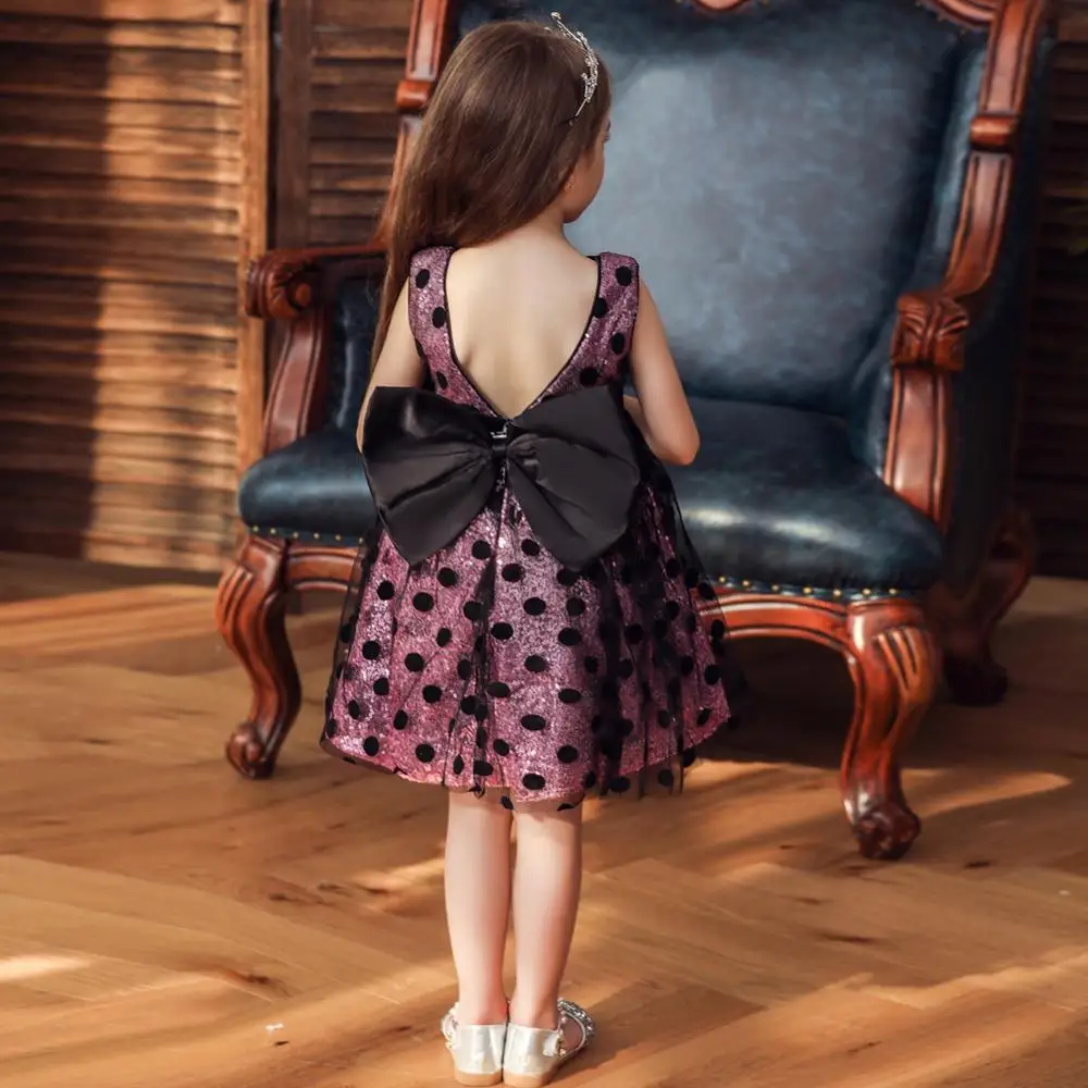 Платья для девочек Платье принцессы маленьких выпускного вечера Очаровательное