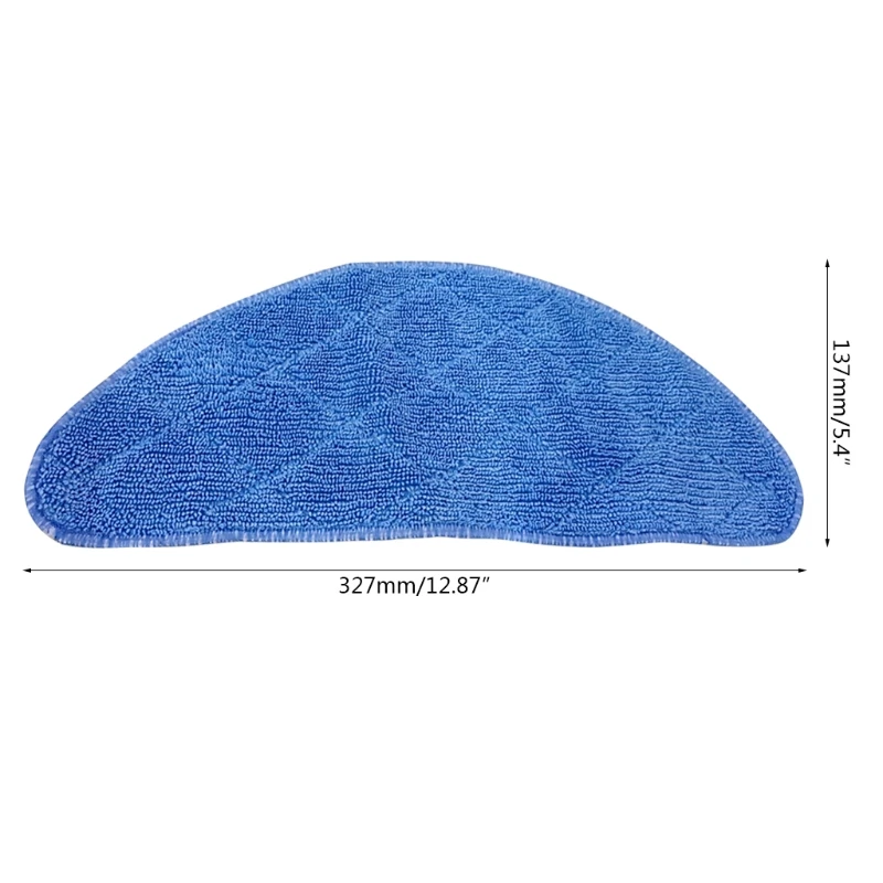 

Mop Sweeping Robot Soft Microfiber Nylon Cloth Covers Head Replacement Pad For COVACS CR121 Household Cleaning Accessory