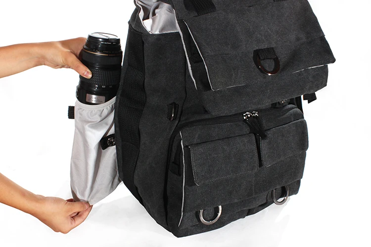 Waterproof Camera Backpack National Lowepro Fits 15 inch Laptop Geographic Canvas SLR Bags Rain Cover for Canon Nikon Sony a6000