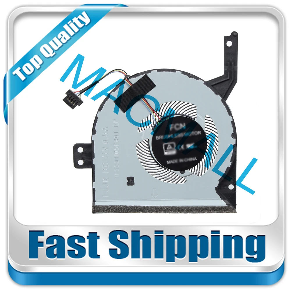 Вентилятор охлаждения CPU 4Pin для Asus X542 X542BA X542U X542UA X542UQ X542UR FL8000U FL8000UN F580U F580UR F580UQ A580U A580UR X580B.