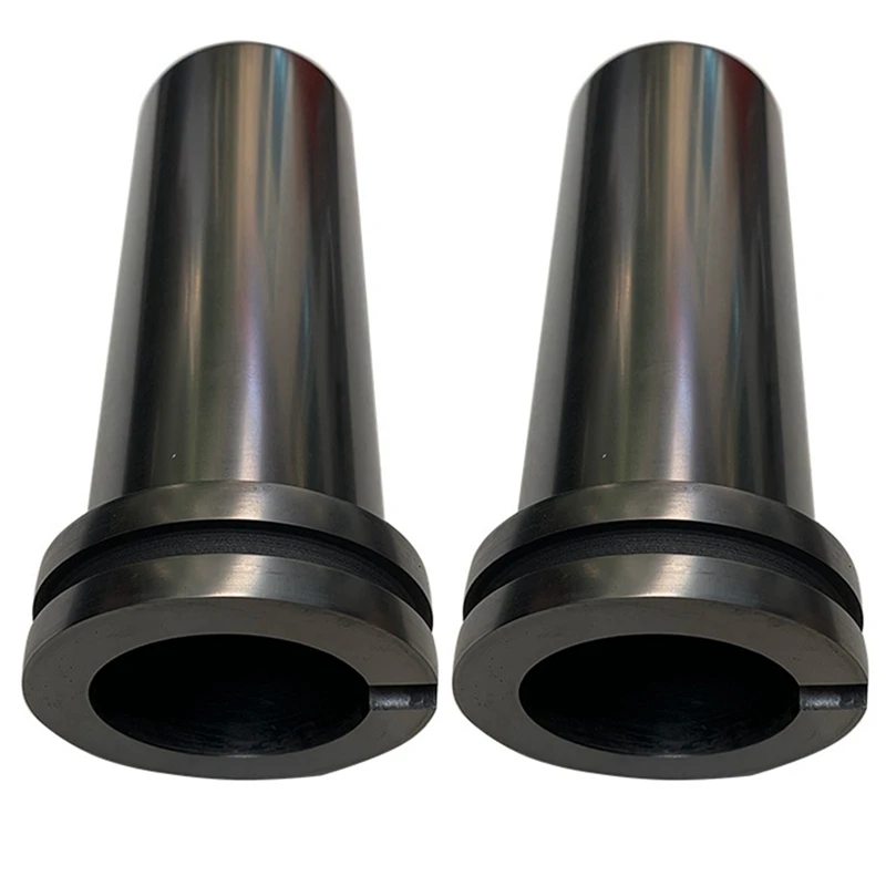 

2X Graphite Crucible, High Purity Graphite Crucible, Melting Gold, Silver, Copper, Furnace Casting Mould (2 KG&3 KG)