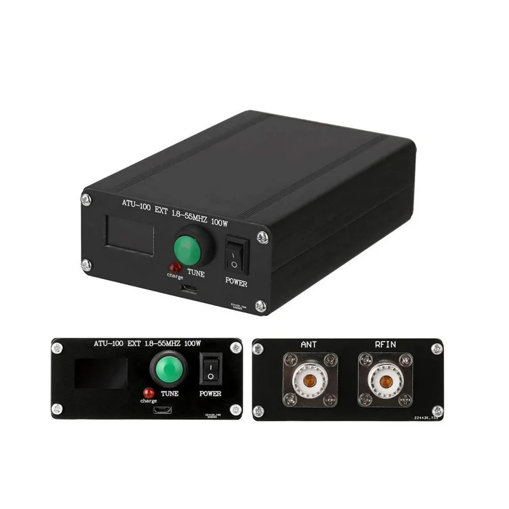 ATU 100 1 8 55 МГц Мини автоматический тюнер антенны коротковолновое антенна