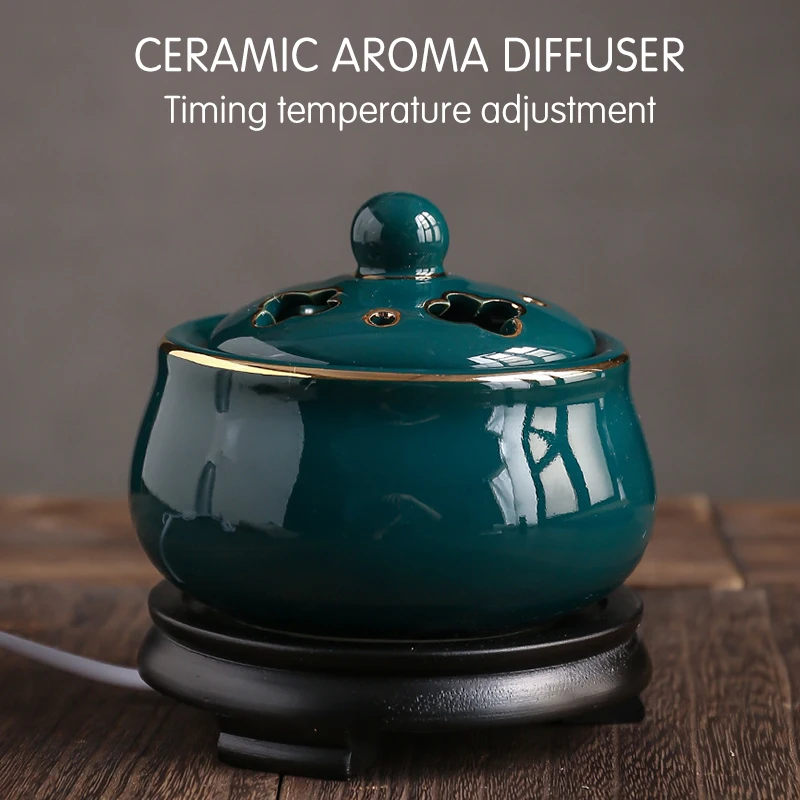 Керамическая электрическая курильница для эфирного масла - Цена: 64.8