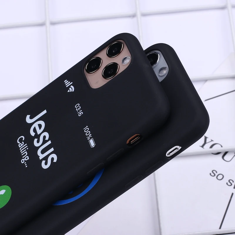Чехол для iPhone 11 Pro Max X XS XR 12 8 7Plus 8Plus 6S SE из мягкого силикона | Мобильные телефоны и