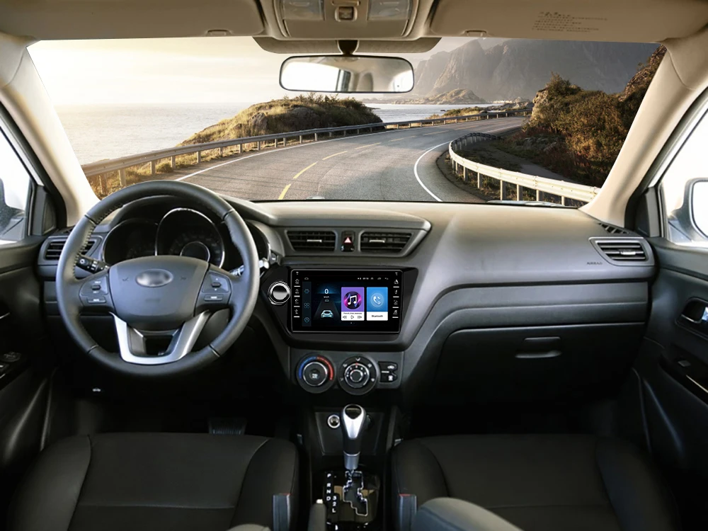 Автомагнитола Leekooluu 2DIN Android 9 GPS-навигация мультимедийный плеер для Kia RIO 3 4 Rio 2010 2011