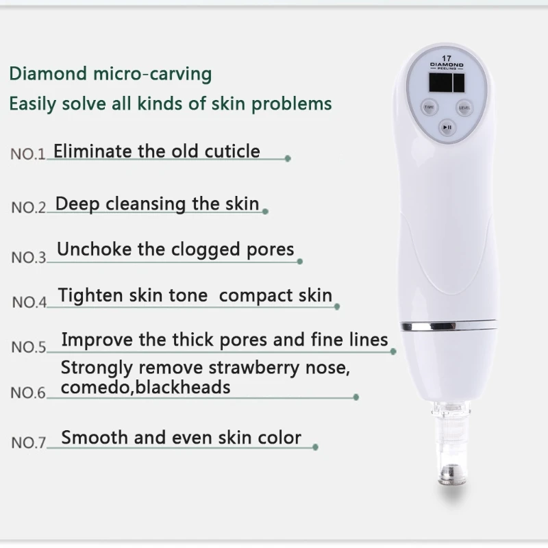 

Blackhead Remover Vacuum Pore Cleaner Rechargeable Acne Comedone Extractor Tool