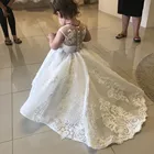 Cocomylody 2021 костюм принцессы; Детское платье для девочек; Одежда для девочек с цветочным рисунком вечерние платье элегантное платье для девочек на свадебную вечеринку одежда От 2 до 14 лет