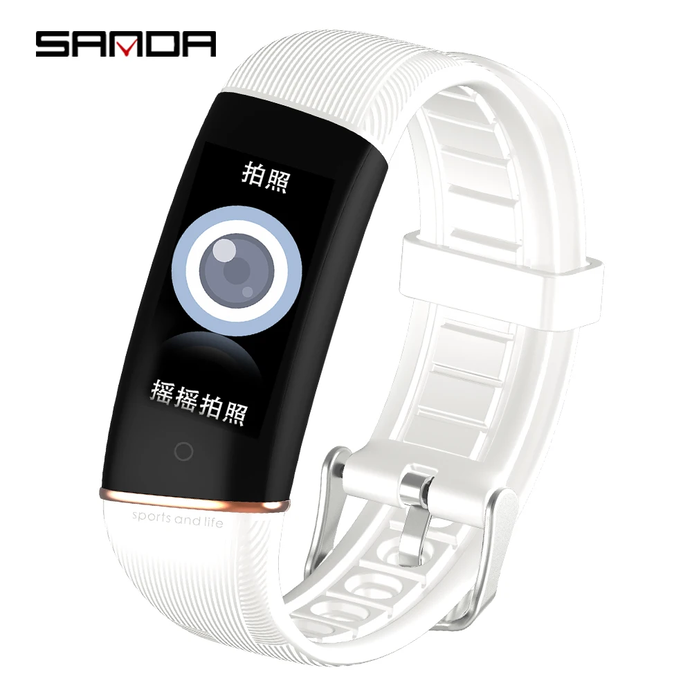 

SANDA Heart Rate Smart Wristband Smart Activity Tracker Smart Bracelet Smart Band Fitness Tracker Smart Watch for Men Women