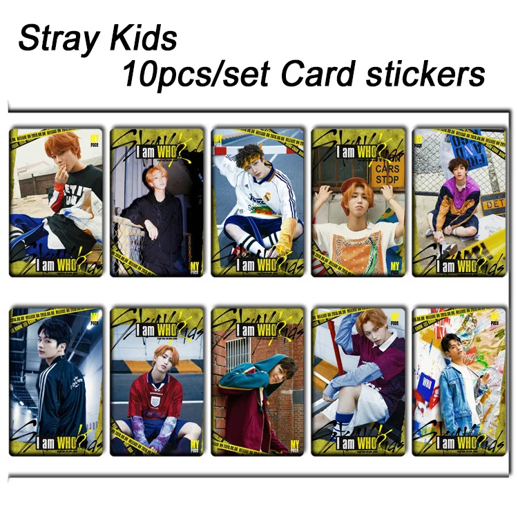10 шт./компл. Стикеры для фотографий в стиле K-POP | Канцтовары офиса и дома