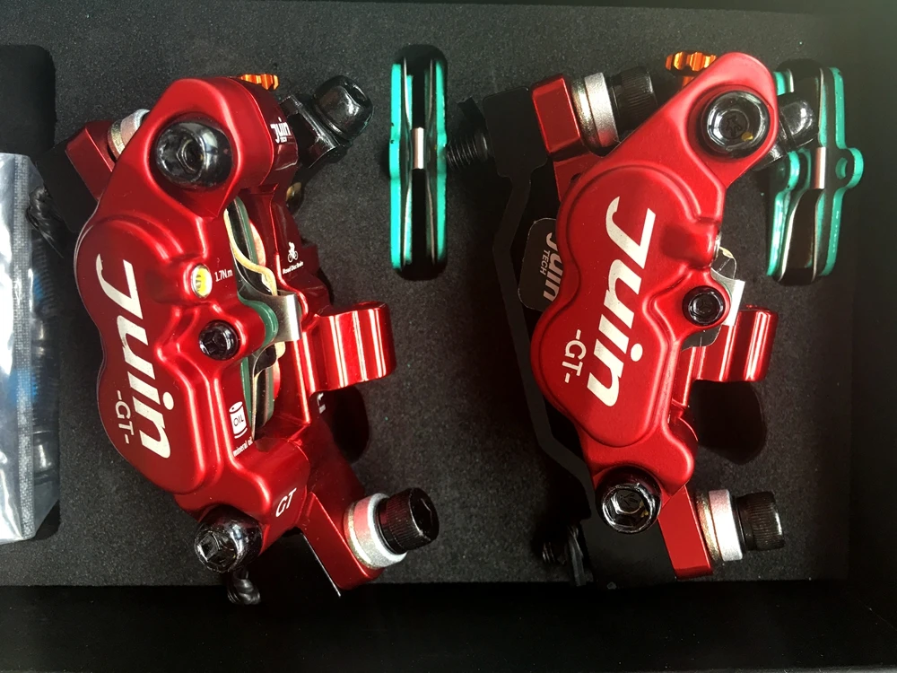 Гидравлический Тормозной диск Juin Tech гидравлический суппорт для езды на