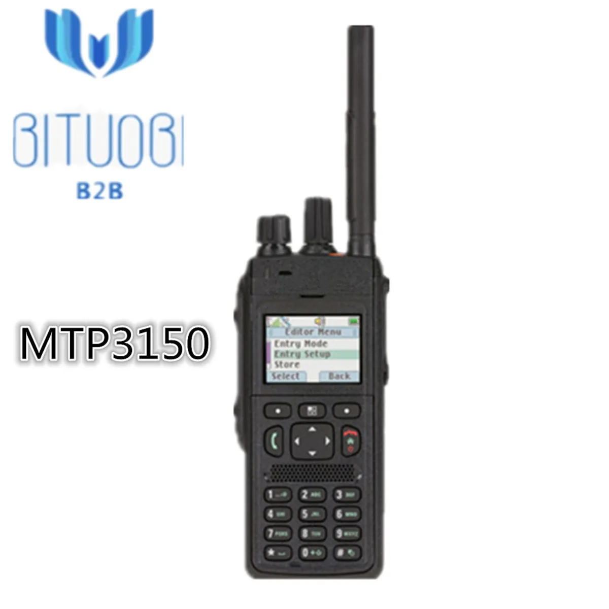 MTP3150 Tetra radio 350-430MHz 806-870MHZ walkie talkie с gps высоким разрешением цветной дисплей пульт дистанционного программирования