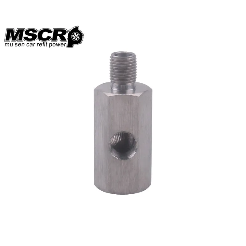 1/8 ''NPT масляный датчик давления тройник к NPT адаптеру турбо подачи манометр