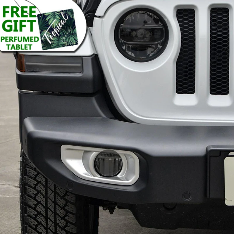 

2 Pcs Car Headlight Protective Film Headlamp Restoration Transparent Black TPU Sticker For Jeep Wrangler JL 2019 -On Accessories