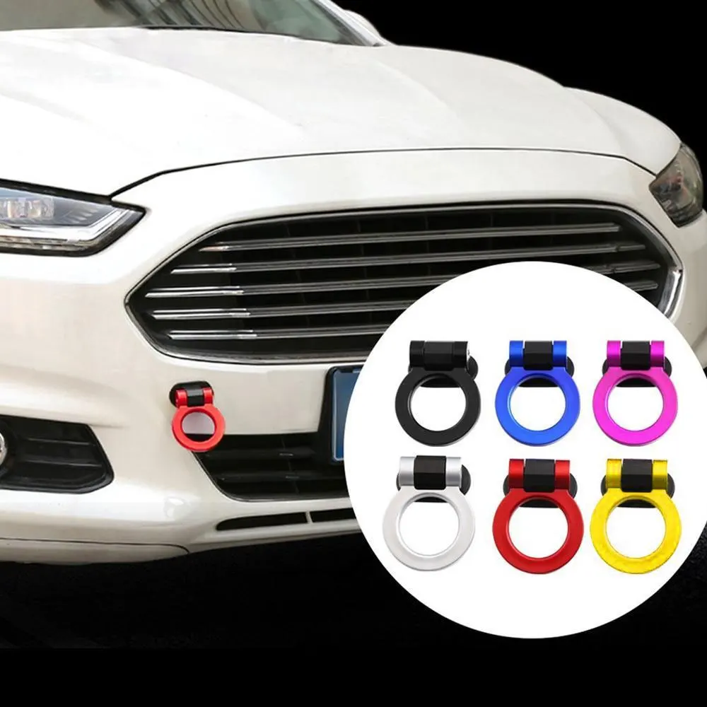 DSYCAR 1 шт. автомобильные стикеры автомобили ABS металлический буксировочный крюк