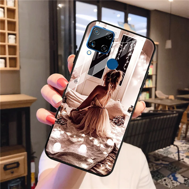 

For OPPO Reno2 Z Case Tempered Glass Hard Phone Cover For OPPO Reno 2 Z 4 Pro Z 4SE Lite 10X Case Reno 2Z Fundas Reno4 Lite Bags