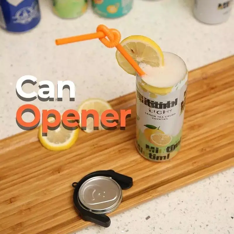 

Manual Topless Can Opener Hand Held Beer Can Openers Smooth Edge-safety Easy Beer Openers For Bar Kitchen
