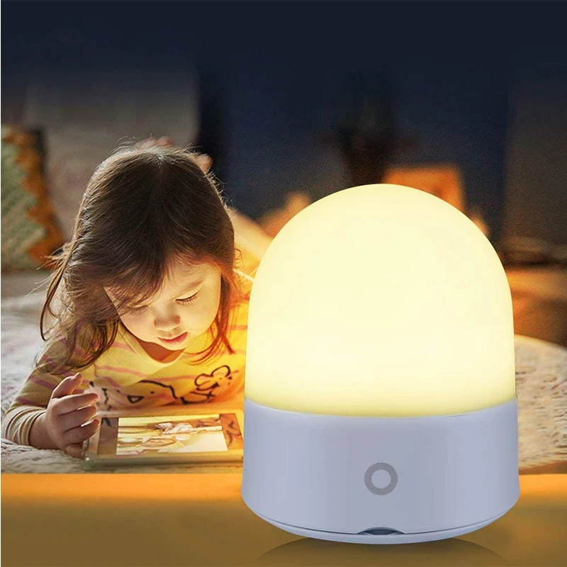 Перезаряжаемый умный Ночной светильник с сенсорным управлением умная