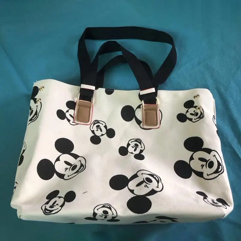 

2021 Disney Childrens' Bag Tote Bag Mickey Mouse Women Fashion Print Shoulder Diagonal Backpack Handbag luxury designer handbag