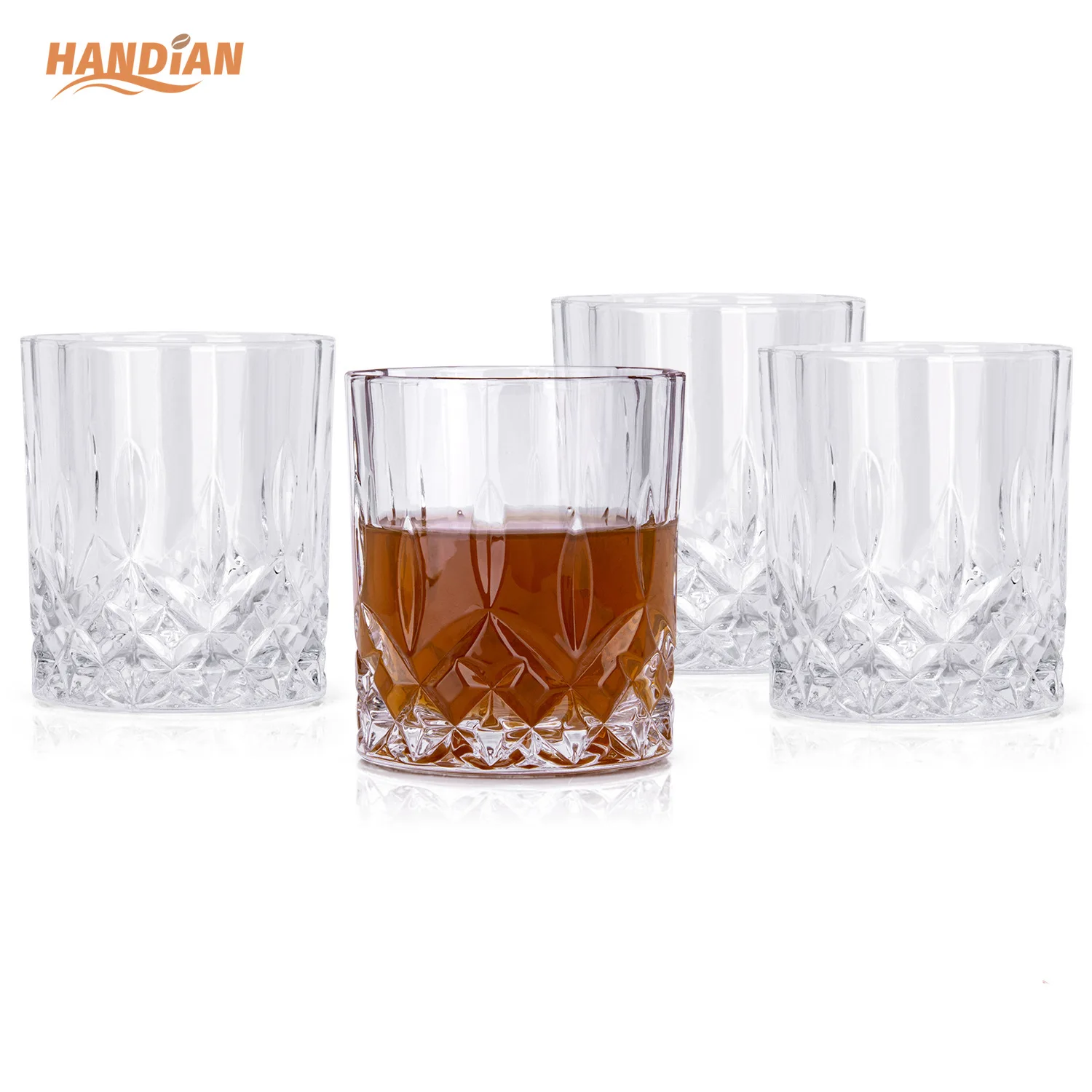 

Free shipping Lead-free crystal glass whisky wine glasses bar home spirits brandy wine glasses set wine glass set