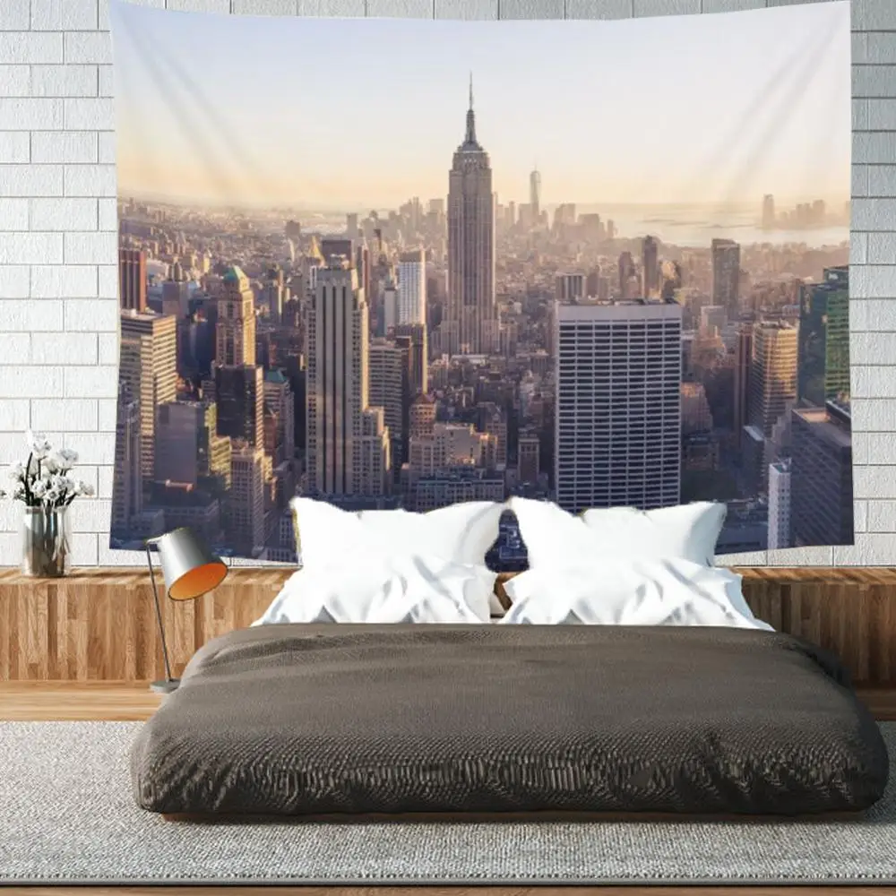 Процветающий город искусственная подвеска на стену здание высокой высоты