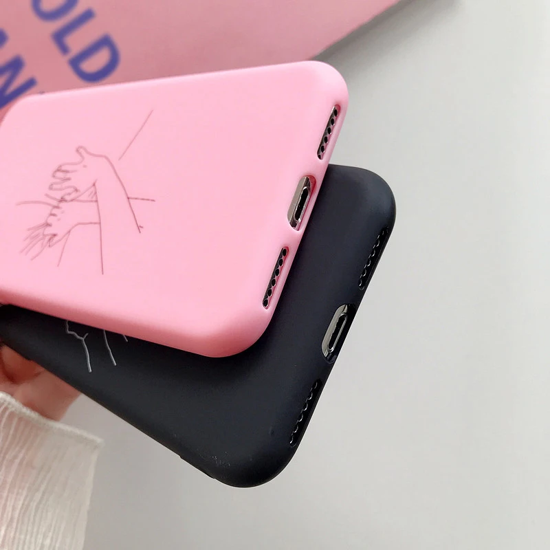 Пары специальный чехол с принтом руки для Samsung Galaxy J3 J5 J7 EU Pro J2 J6 Prime Мягкий силиконовый чехол