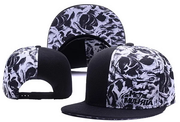 Трендовая металлическая бейсболка mulisha Snapbacks, осенняя и зимняя бейсболка с плоскими полями, Спортивная Стильная кепка в стиле хип-хоп - Цвет: 26