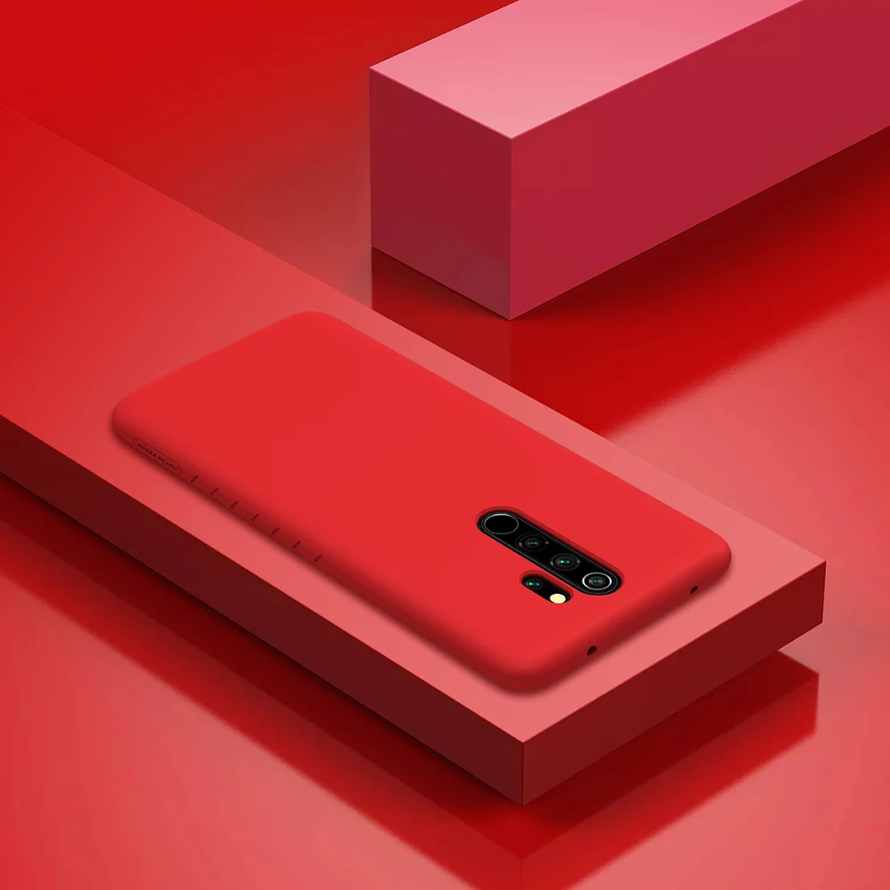 Защитный резиновый чехол NILLKIN для Xiaomi Redmi Note 8 7 Pro 7s тонкий мягкий жидкий противоударный чехол для Redmi Note8 Note7