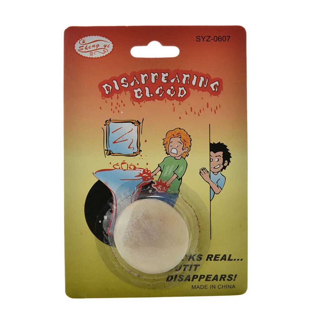 Новая шутка грязные мыло исчезающая кровь опора для Детей Забавные