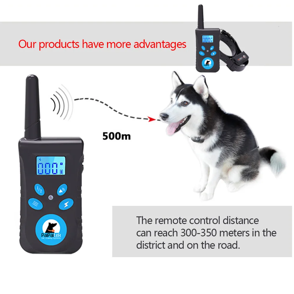 2 In1 автоматическое устройство для обучения собак анти собаки кора Дистанционное