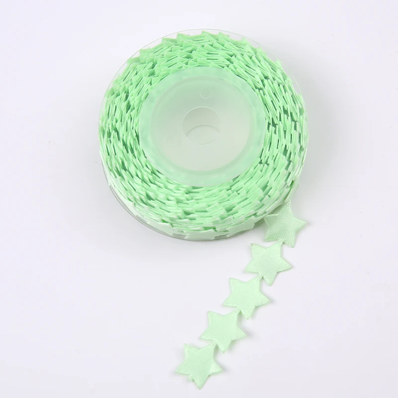 5Yards/Lot 13mm Embossing Stars Satin Ribbon Wedding Party Christmas Flowers Gifts Decorated DIY Gift Wrapping 2020 New | Дом и сад
