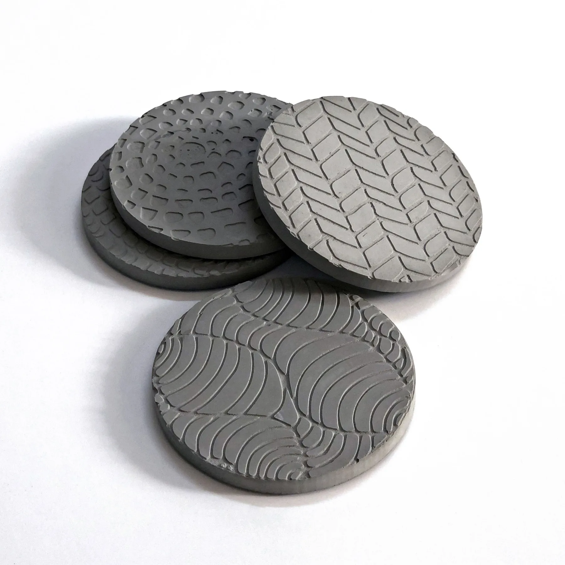 

Coaster Concrete 4'l Set Special Design Pattern