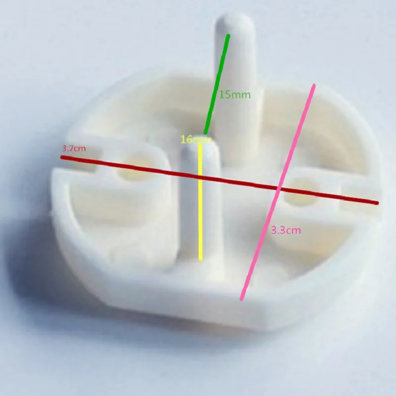 10 шт. детская Защитная крышка с вращением 2 отверстия круглые европейский
