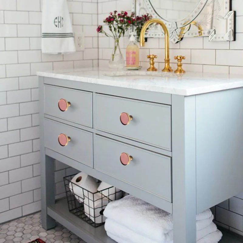 Латунные мебельные ручки из овчины элегантные дверные и для шкафа кухонного