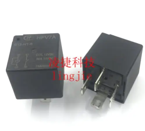 5 шт./лот Новинка реле Hfv7a/012 HST R HFV7A 012 HT камень ножницы бумага 12VDC 50a 4PIN вентилятор