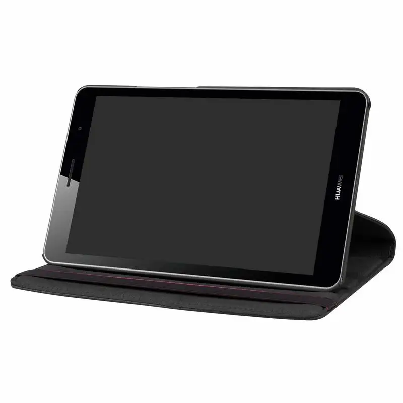 Кожаный чехол подставка с вращением на 360 градусов для Huawei MediaPad T3 8 0 дюйма|Чехлы планшетов и электронных книг|