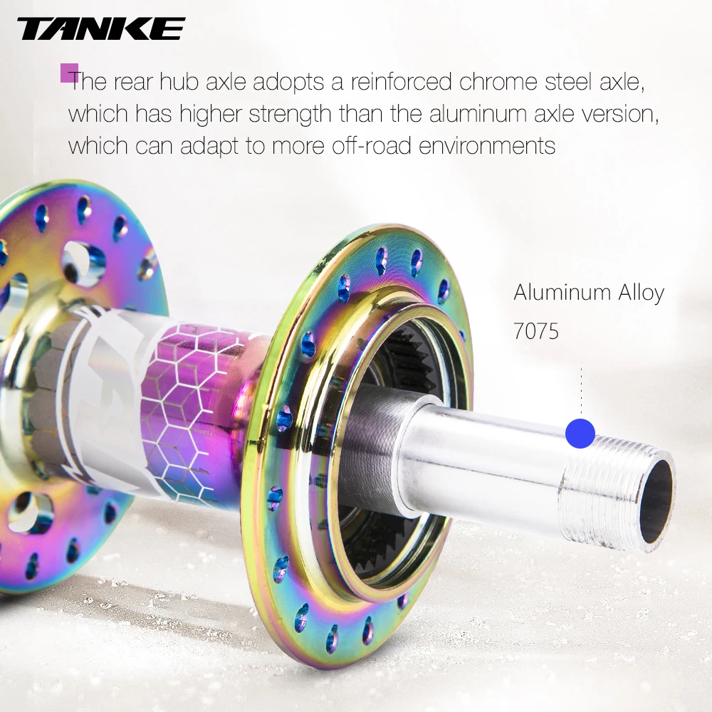 TANKE 148 boost втулки MTB 32 отверстия 6 pawls алюминиевый сплав freehub для кассеты cogs 7 8 9 10 11 12s