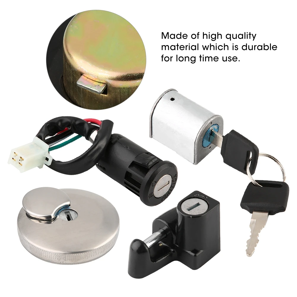 Замок зажигания из АБС-пластика и алюминиевого сплава блокировка крышки