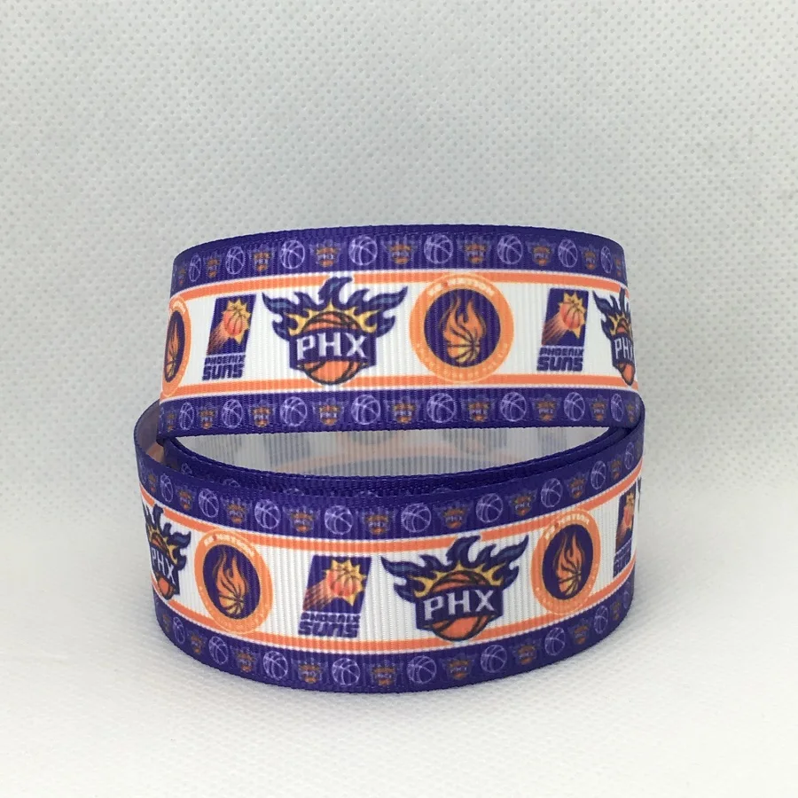 50 ярдов 7/8 &quot1&quot 1 5 &quot22 мм 25 38 Спортивная команда напечатала grosgrain ленты для