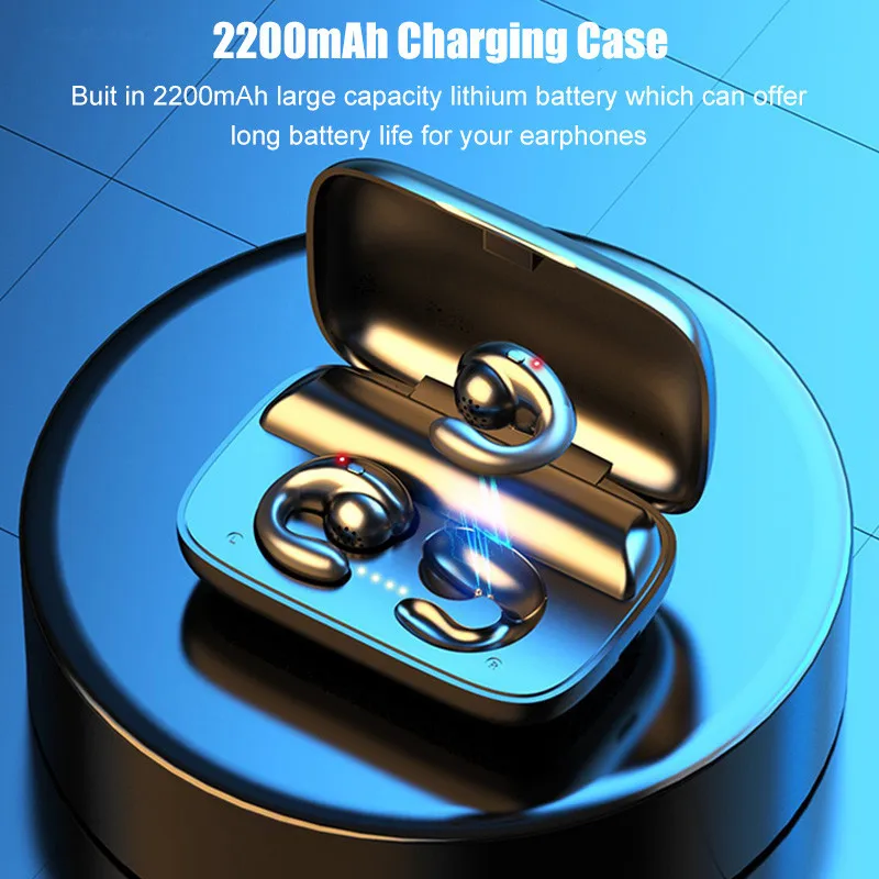 Проводящие беспроводные наушники TWS Bone с микрофоном спортивные