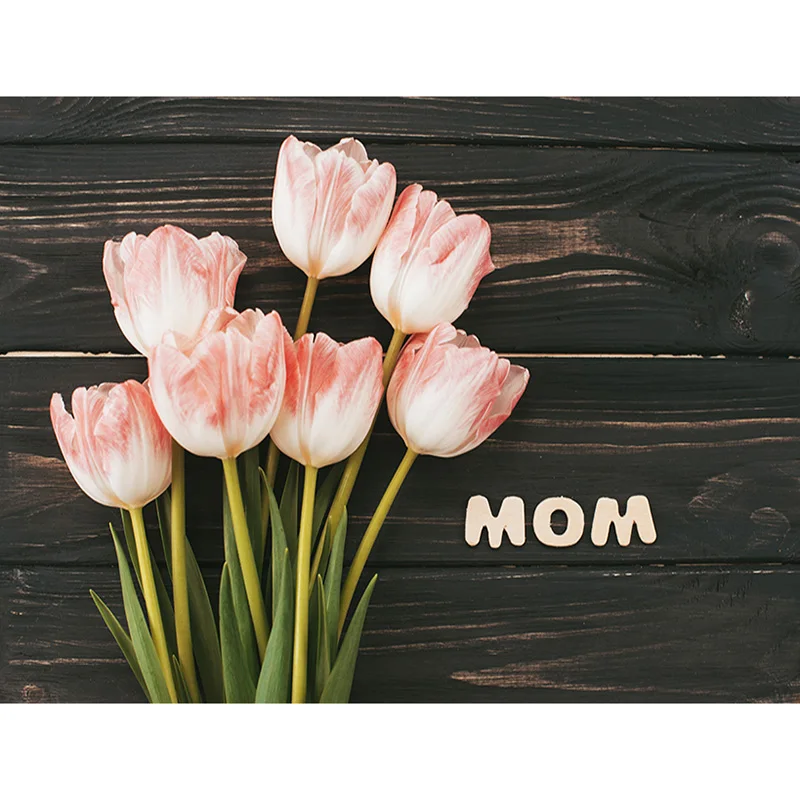 

ZHISUXI Vinyl Photography Backdrops scenery Flower and Wooden Planks Photography Background 191020-21-22-001