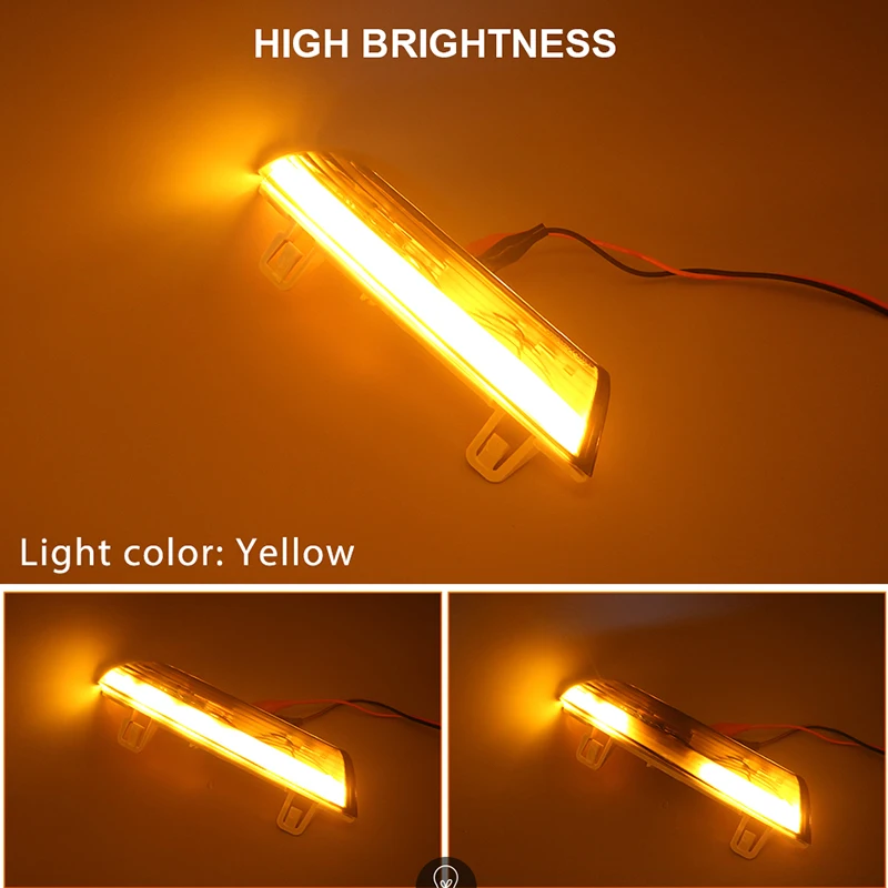 Для Volkswagen Динамический указатель поворота светодиодный индикатор зеркала