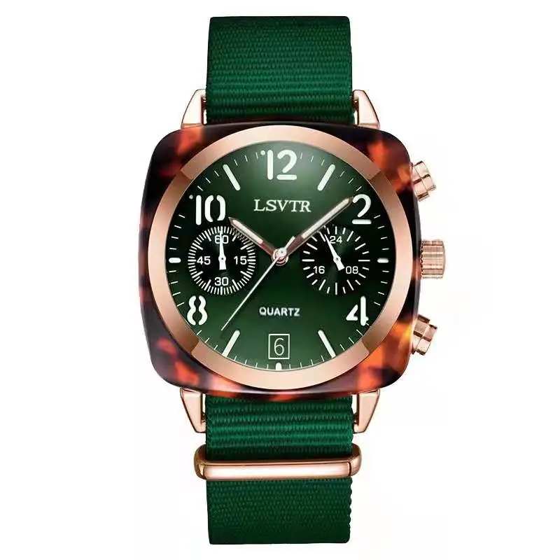 

NEW Fashion Women's Watches Luxury metal dial Canvas strap Simple women's Watch Mesh Strap Watch Clock Gift relogio feminino