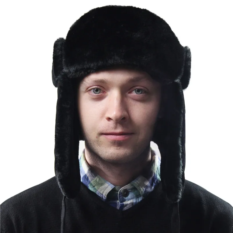 Шапка-ушанка для мужчин и женщин водонепроницаемая шапка-ушанка из