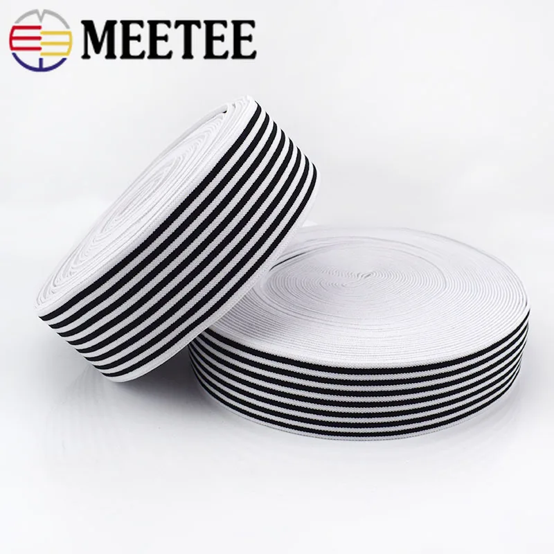 Эластичная лента из нейлона белый и черный пояс с кружевной отделкой 5