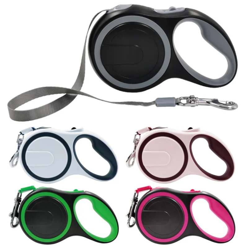 Нейлоновый Поводок для домашних питомцев прочная выдвижная рулетка 5 м 8 прогулок