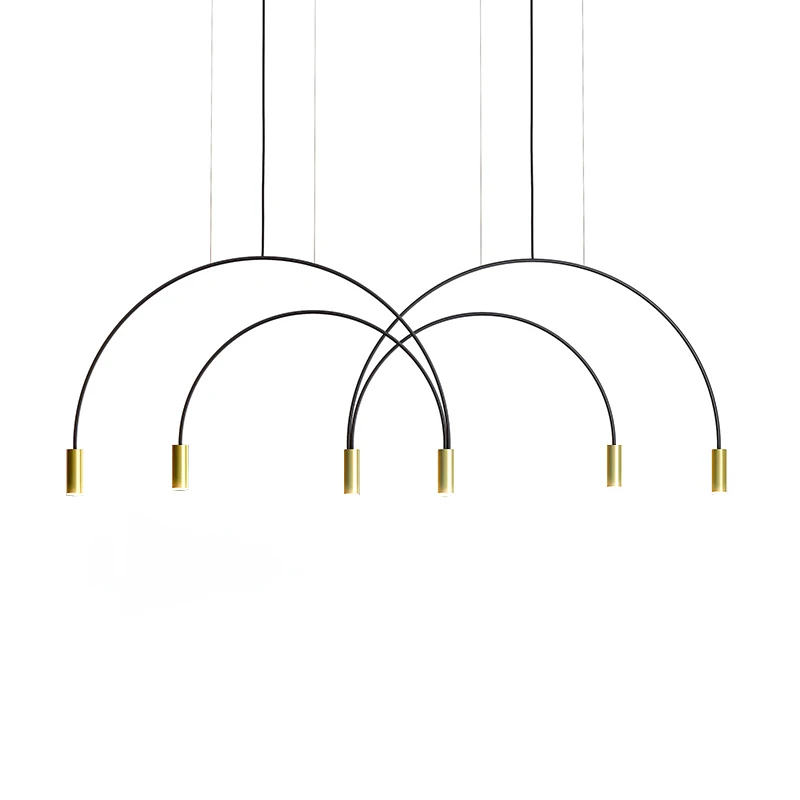 Ресторан люстра пост современный дизайнер барная стойка кафе дисплей окно