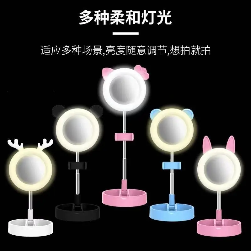 

Light Ring Flash Portable Led Selfie Lumiere Telephone Mobile Phone Clip Lamp For Iphone Samsung Night Lighting Hoops Ring