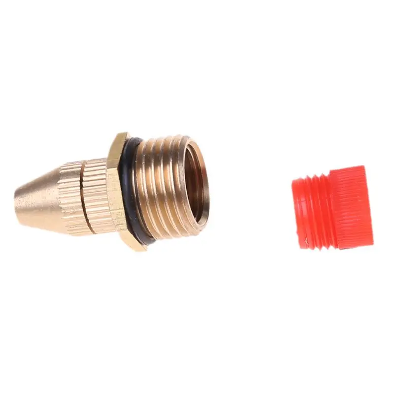 

1/2" Adjustable Water Flow Brass Spray Misting Nozzles Spray Head Garden Lawn